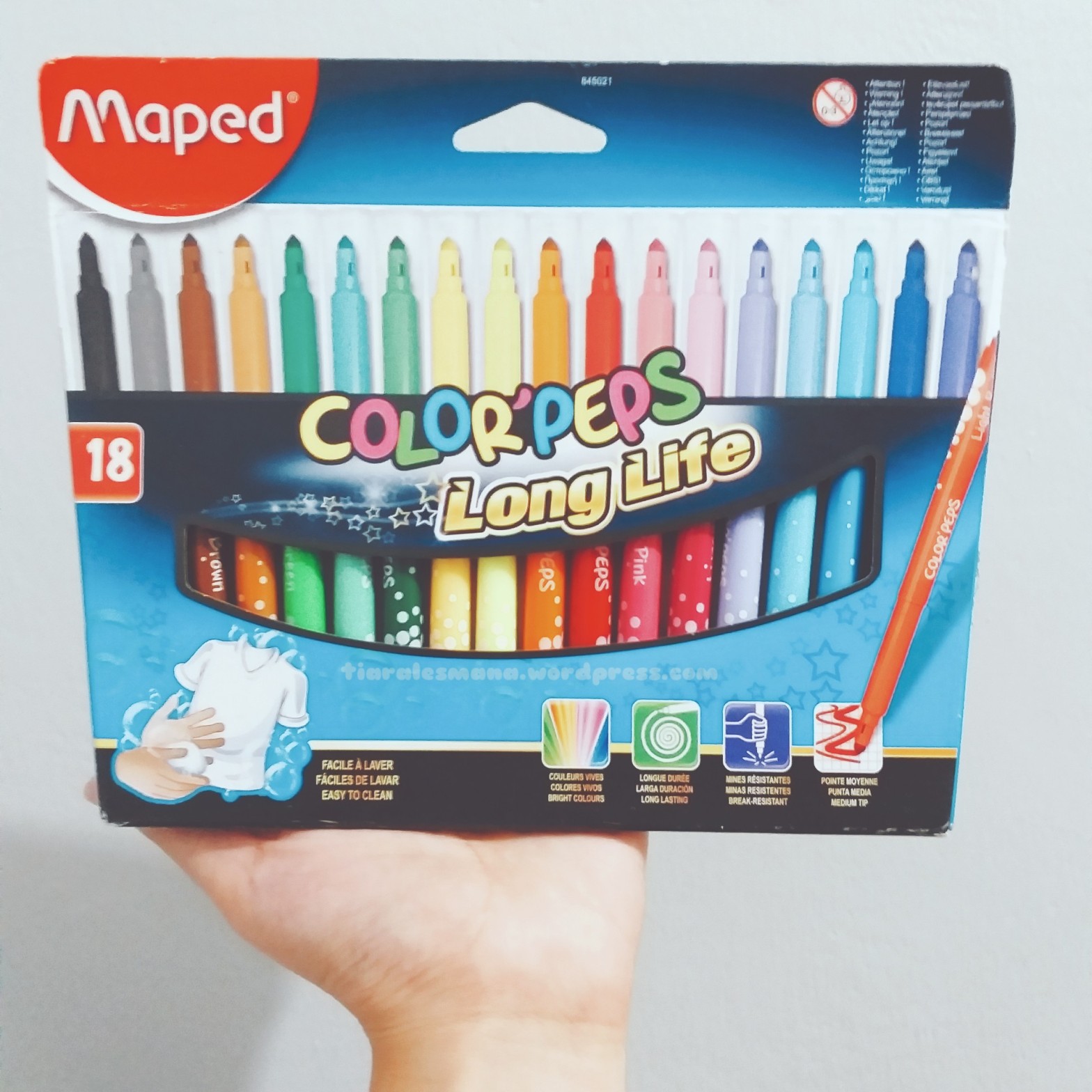 ProductReview: Maped Color'Peps Long Life for Hand Lettering, Yay